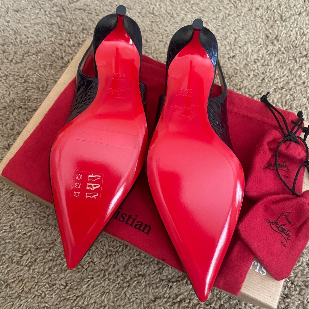 Christian Louboutin Kate Sling Pump - Picture 4 of 8